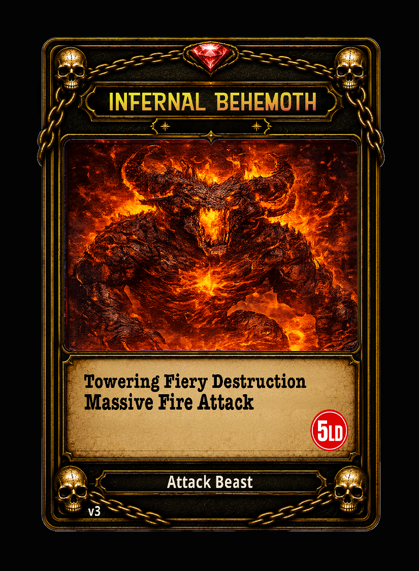 Infernal Behemoth card