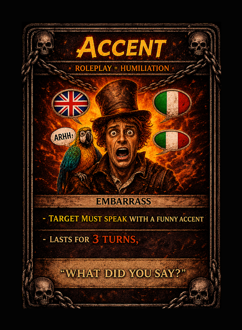 Accent card