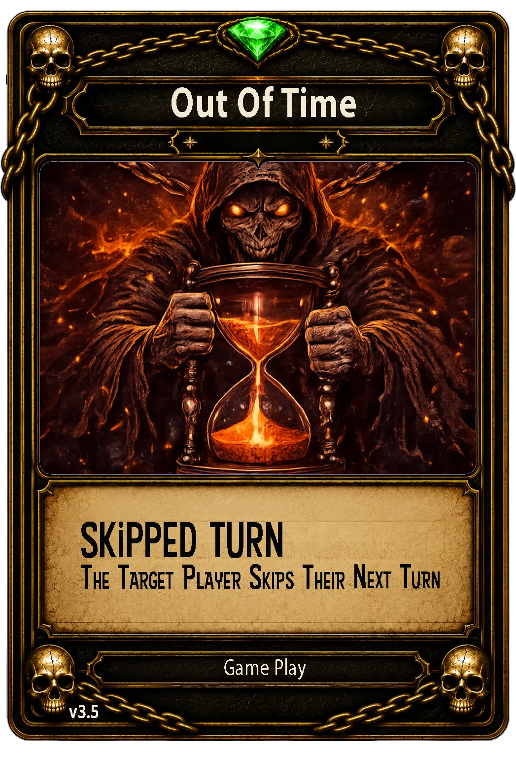 Skip Turn card