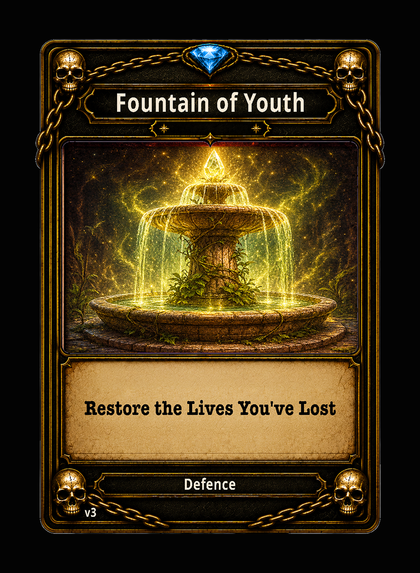Fountain of Youth card
