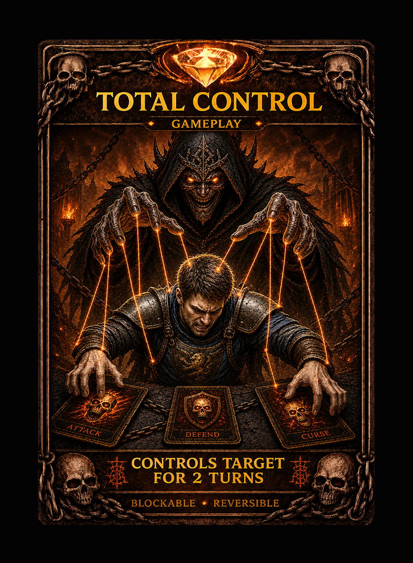 Total Control card