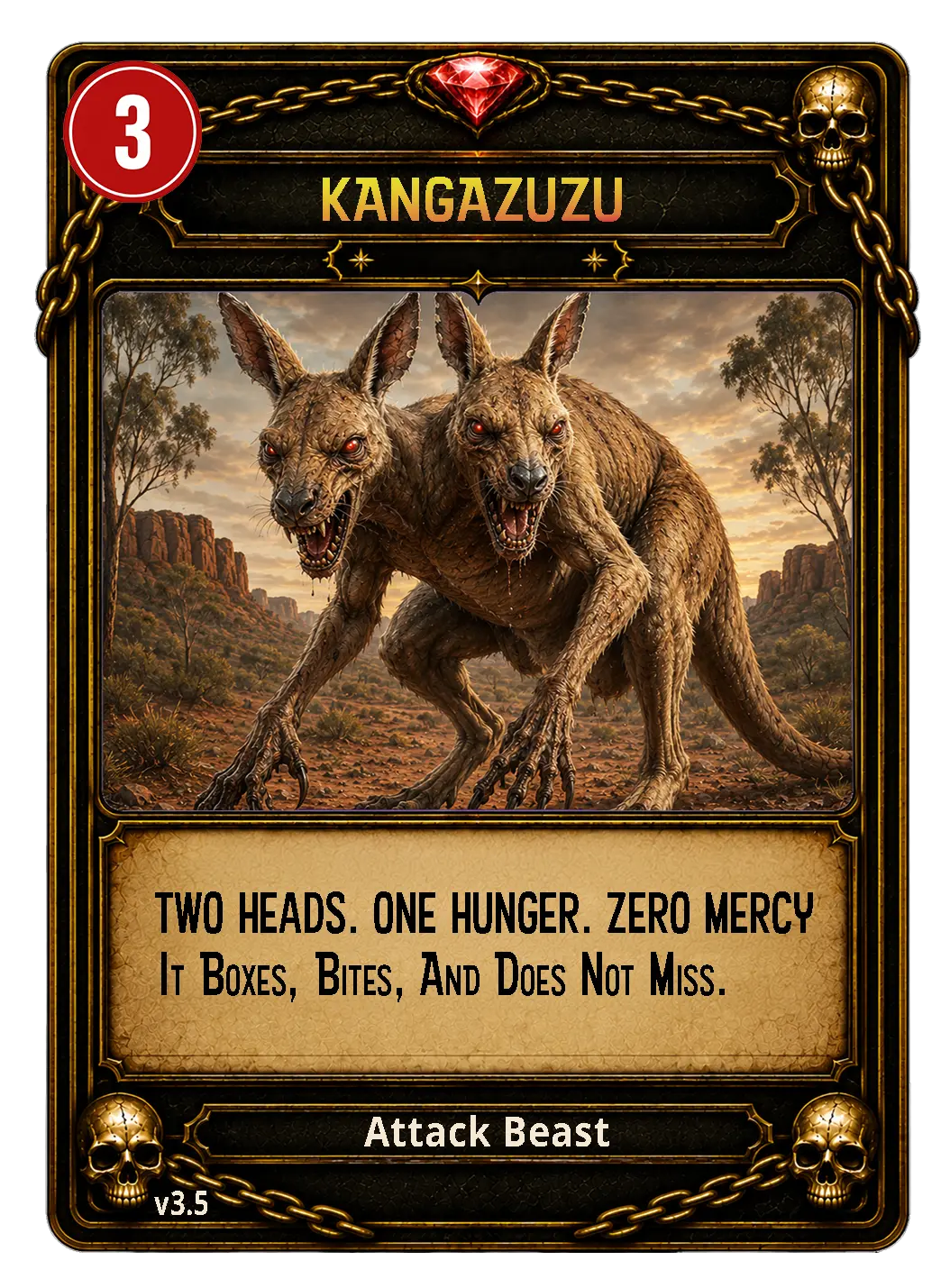 Kangazuzu card