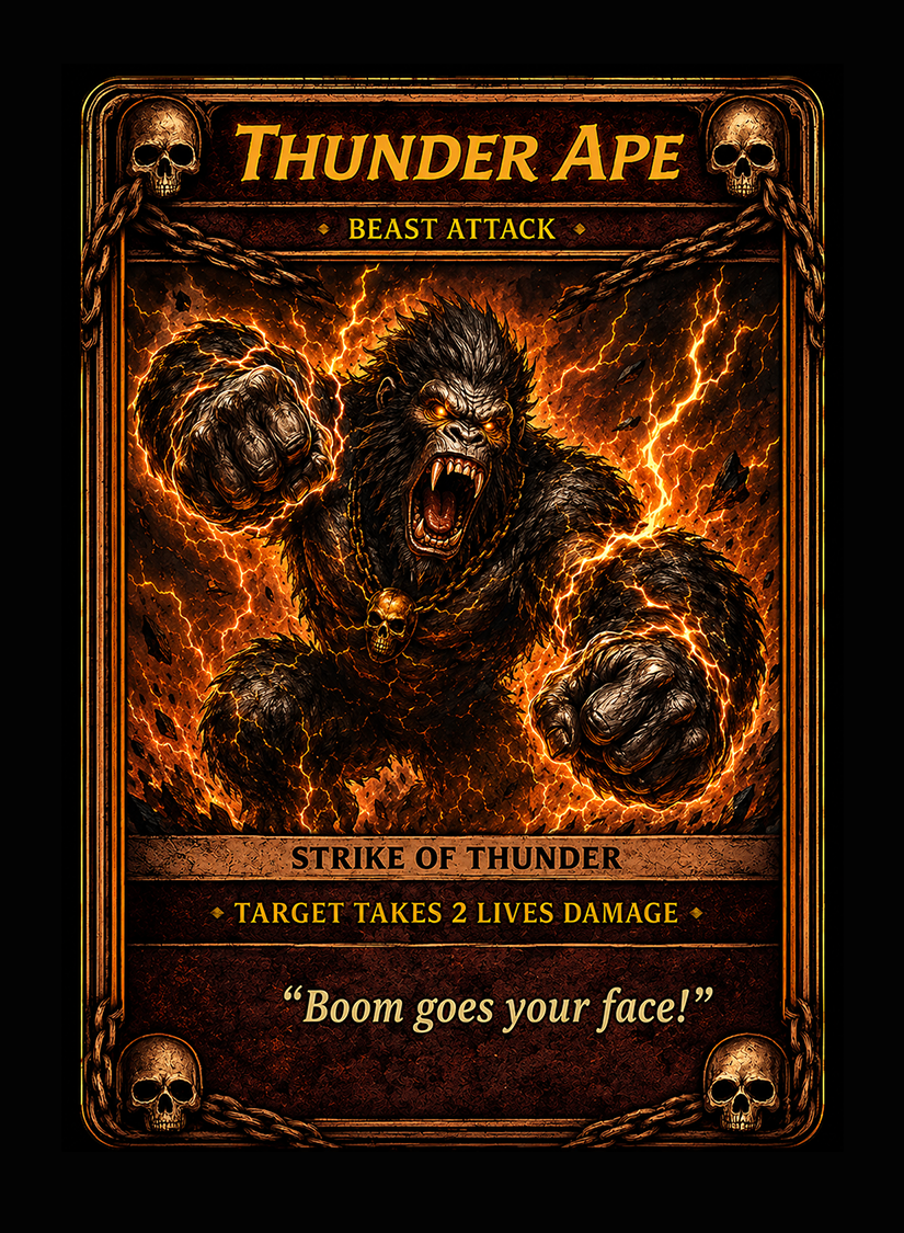 Thunder Ape card