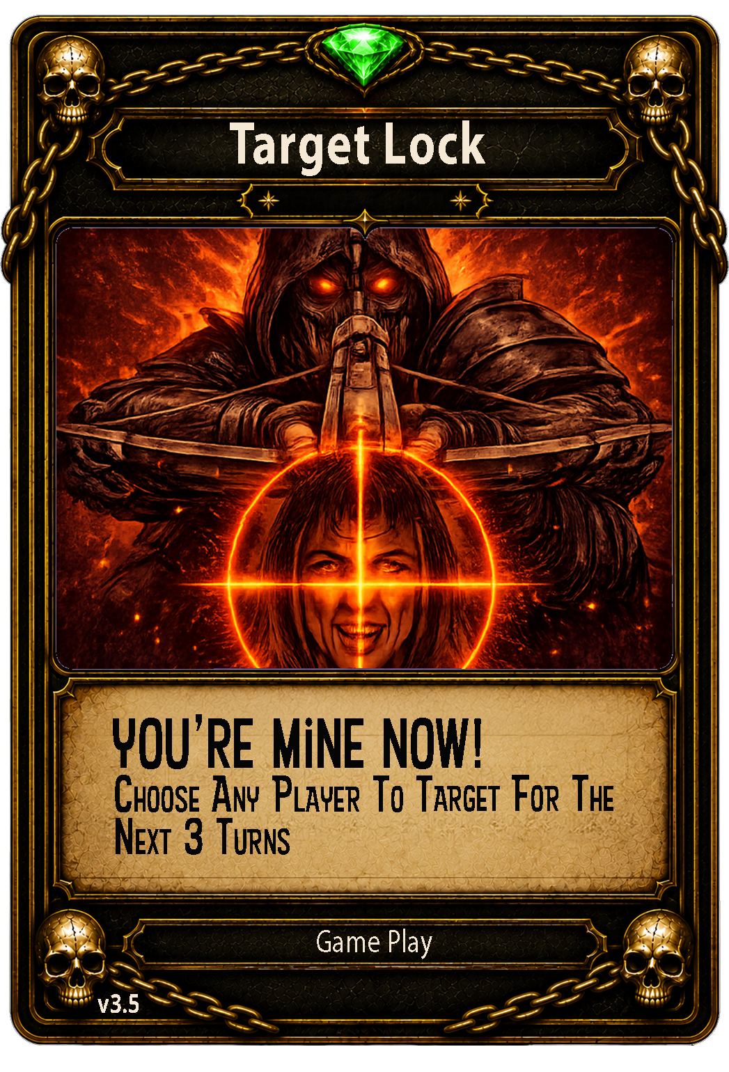 Target Lock card