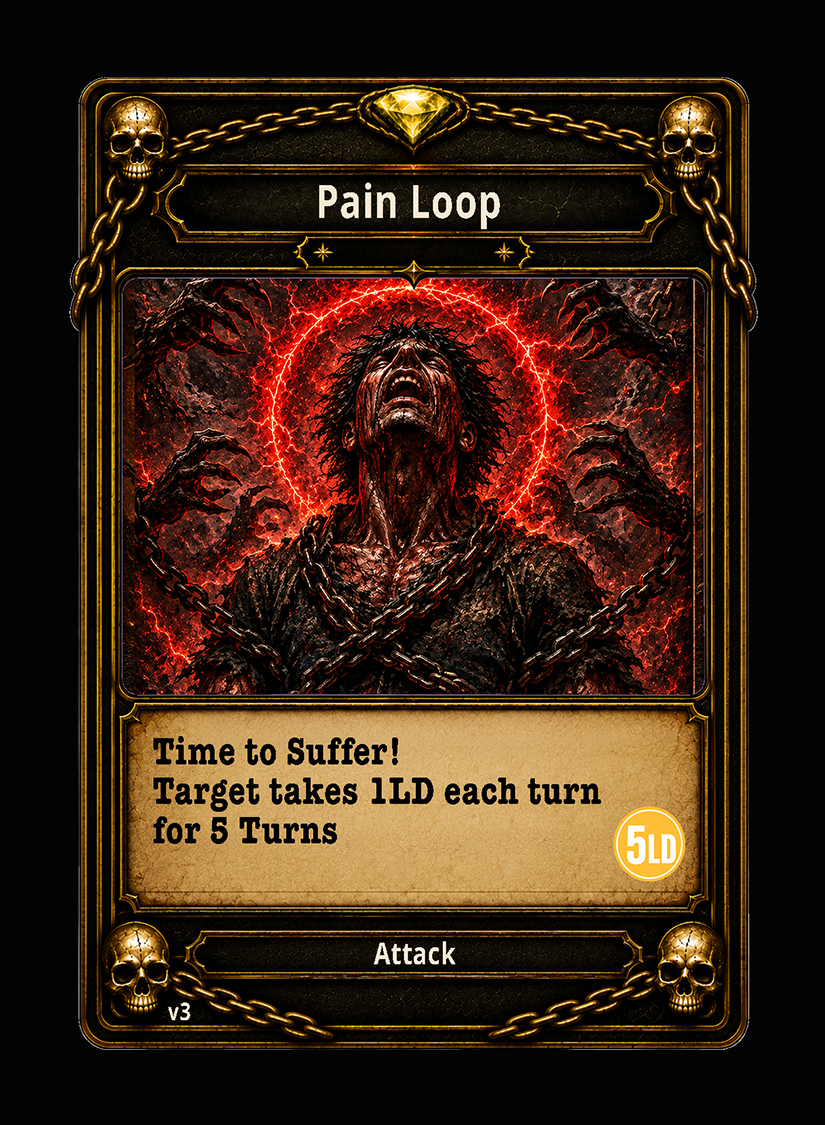 Pain Loop card