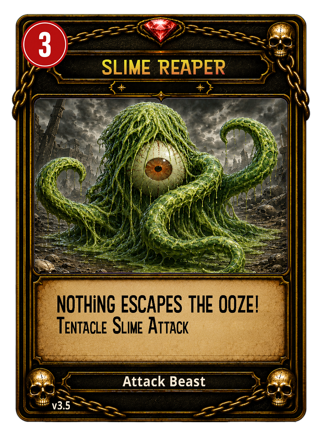 Slime Reaper card