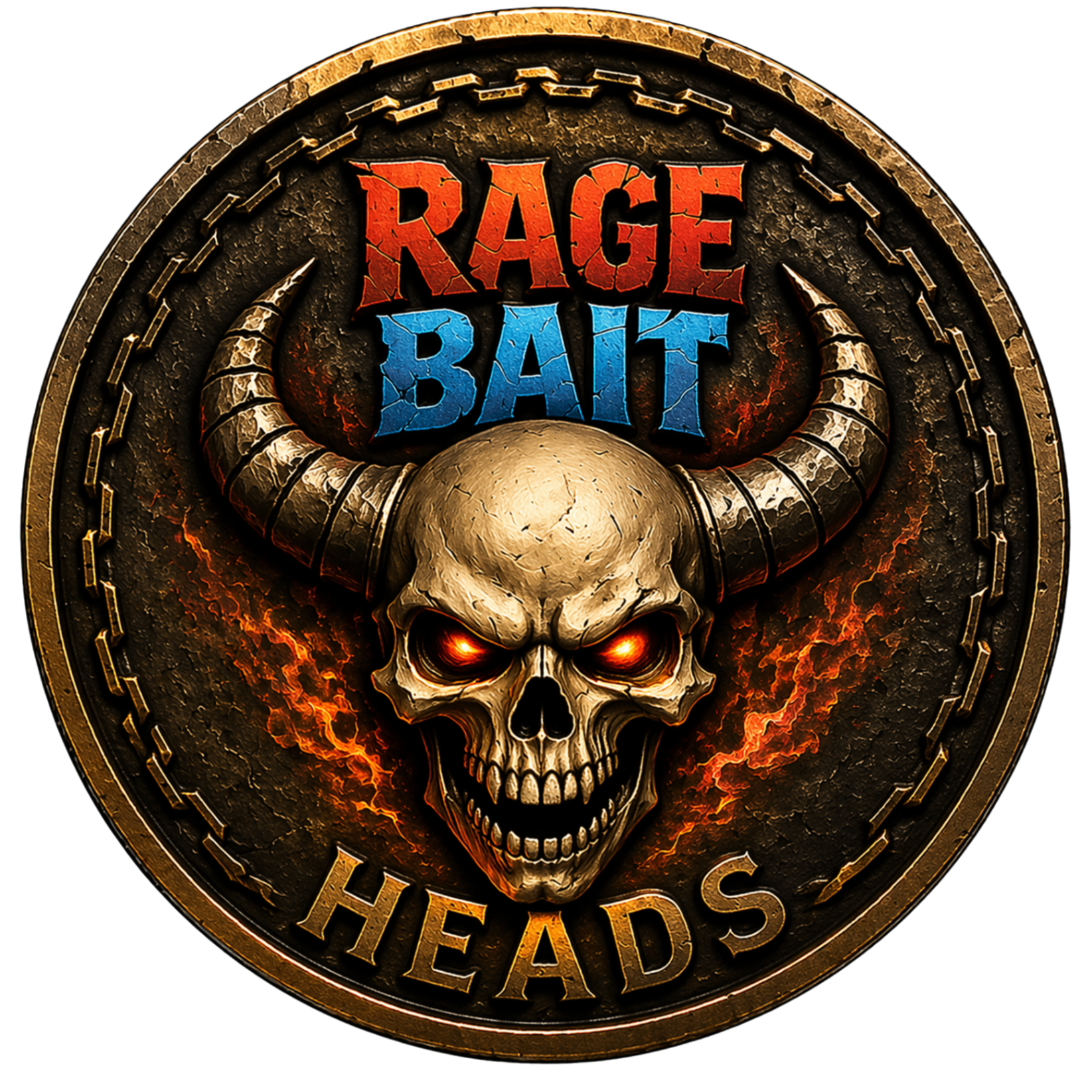 Rage Bait Heads — official logo