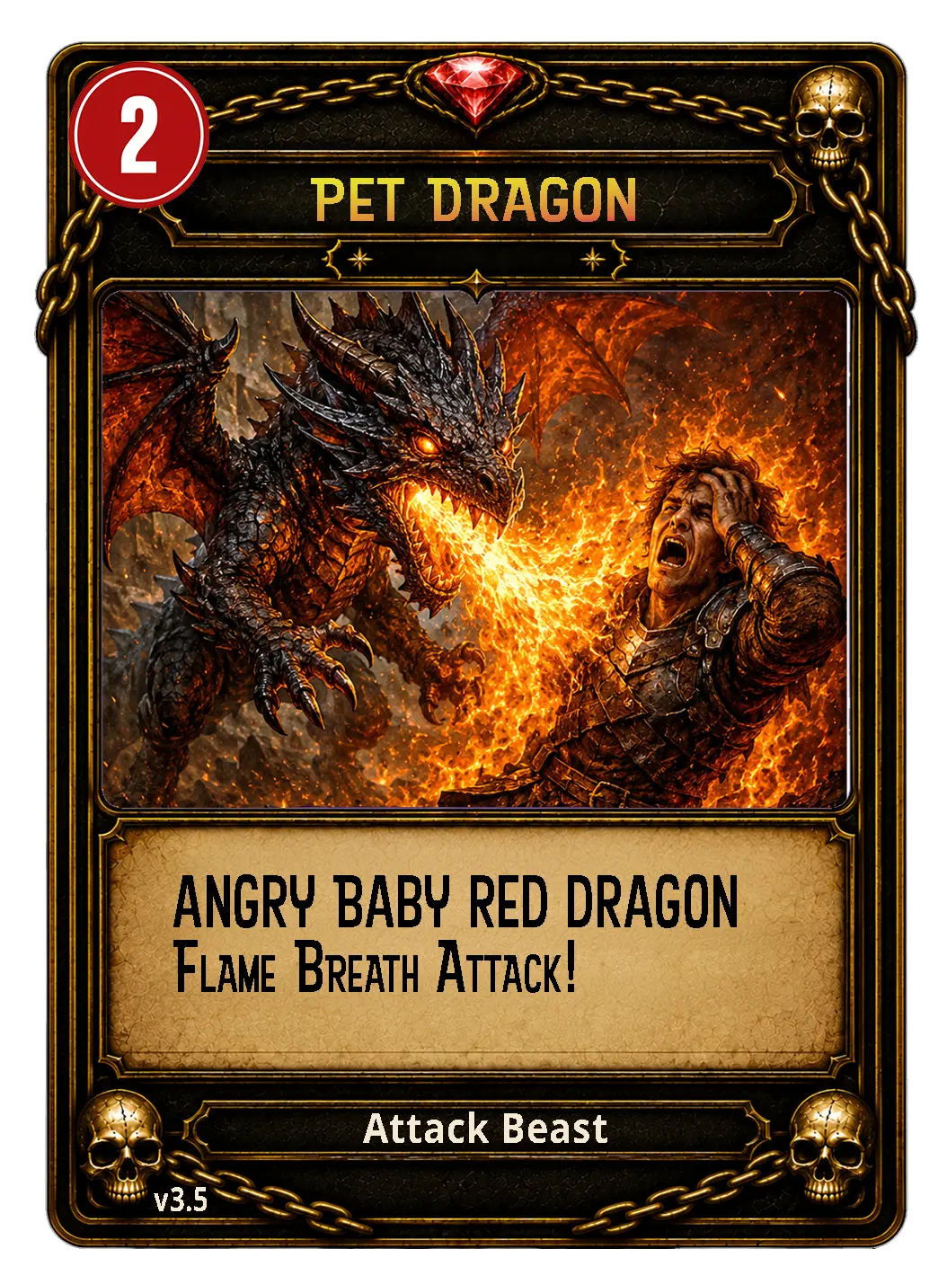 Pet Dragon card preview
