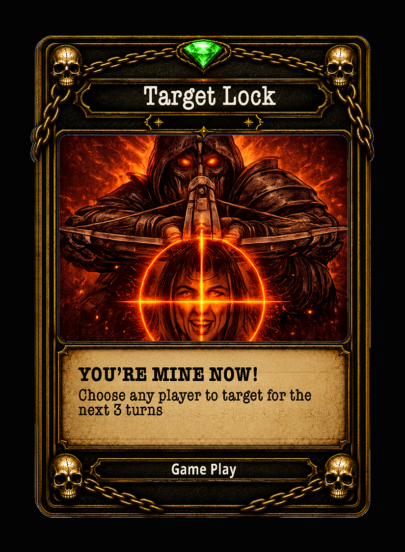 Target Lock card