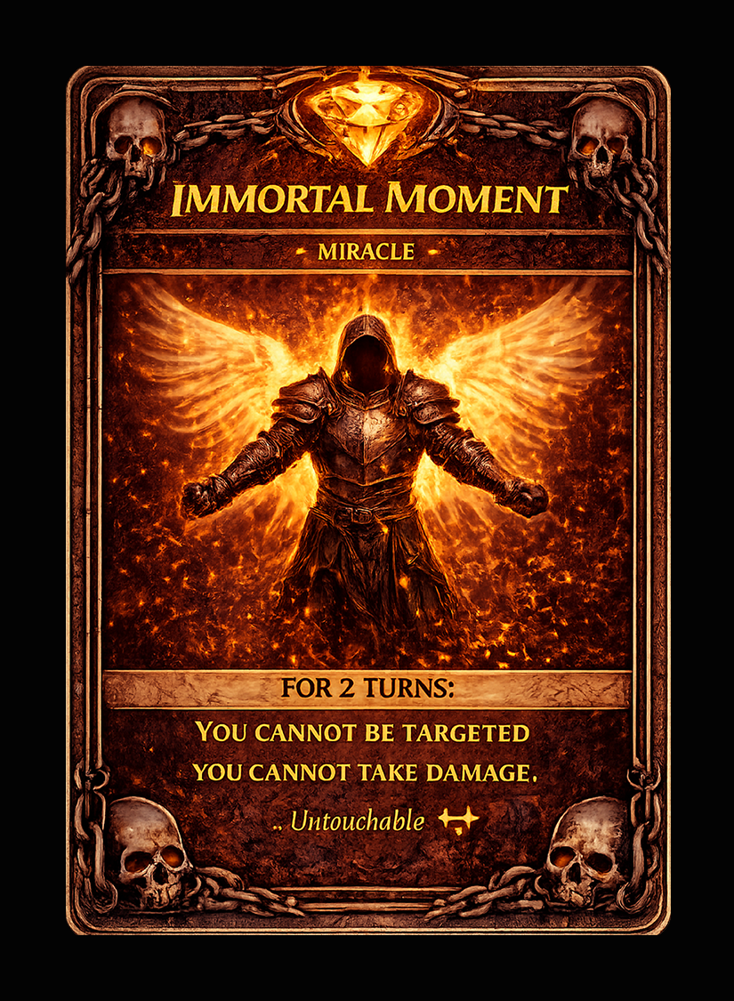 Immortal Moment card