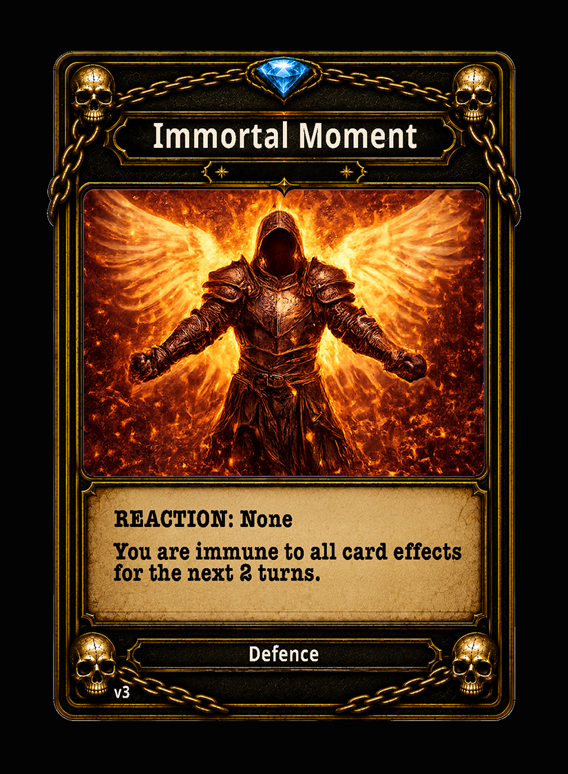 Immortal Moment card
