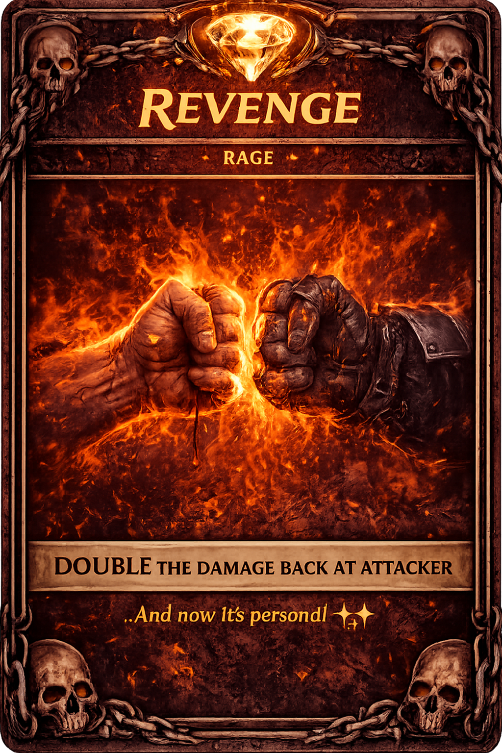 Revenge gameplay card
