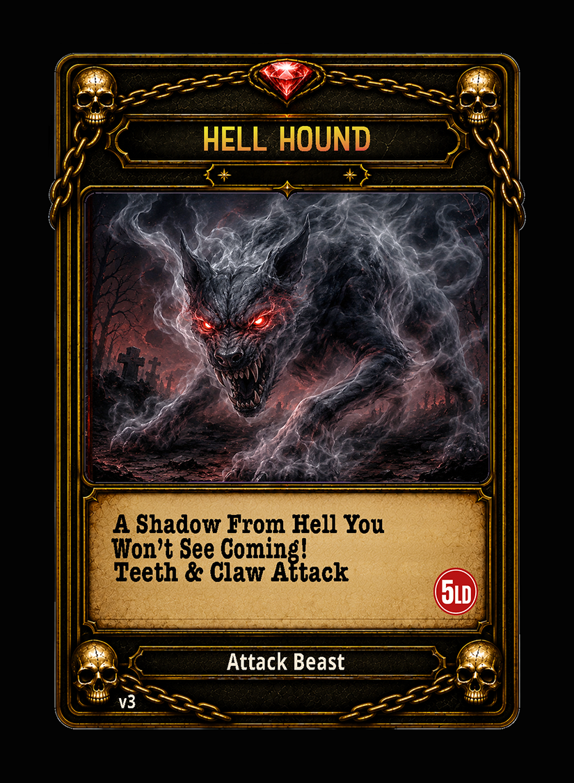 Hell Hound card
