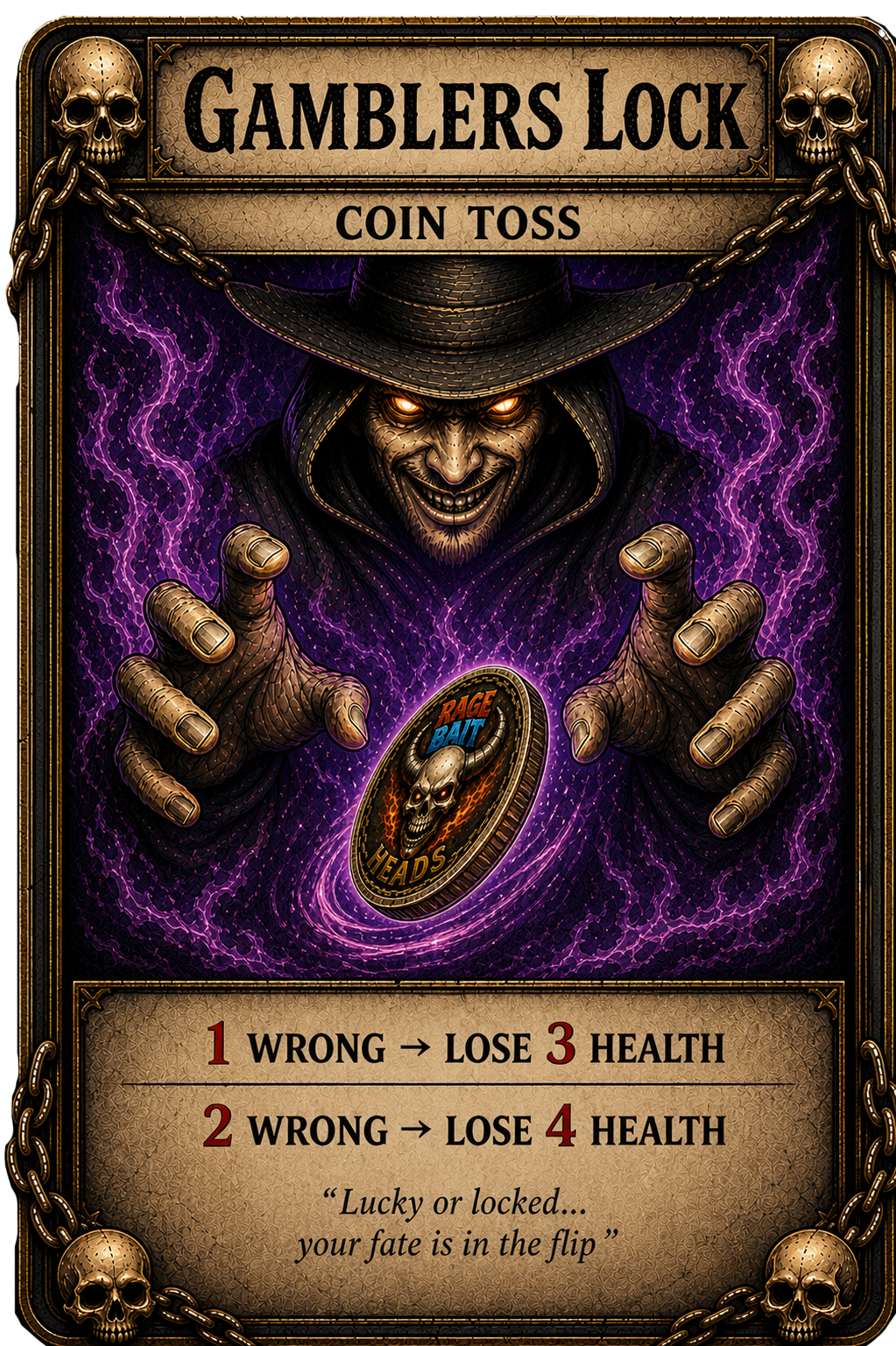 Gamblers Lock card preview